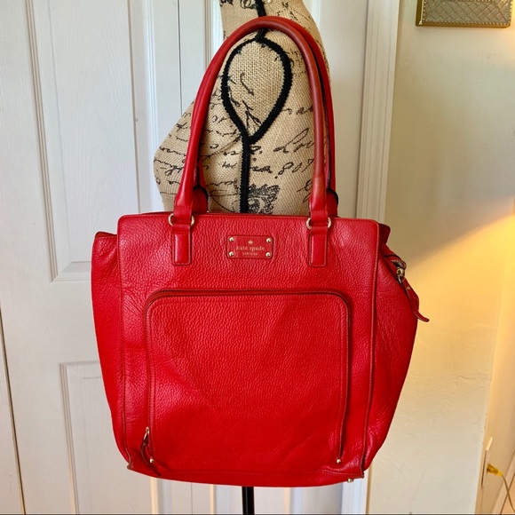 kate spade Handbags - Kate spade NY cobble hill red leather tote